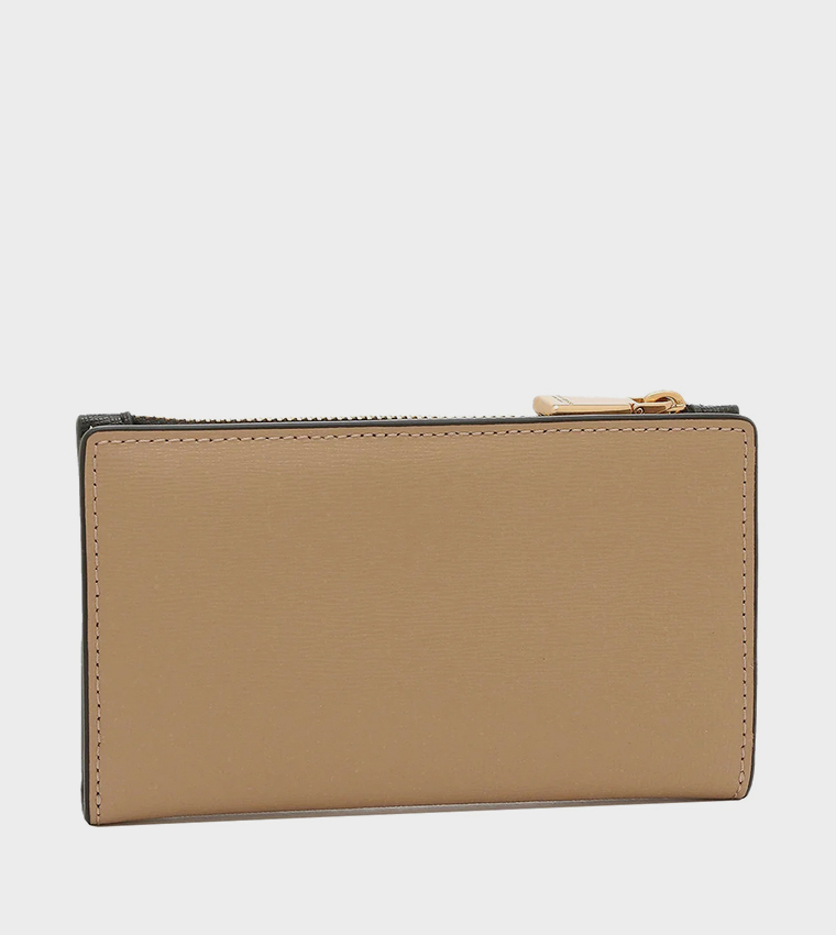Color Block Bi-Fold Wallet
