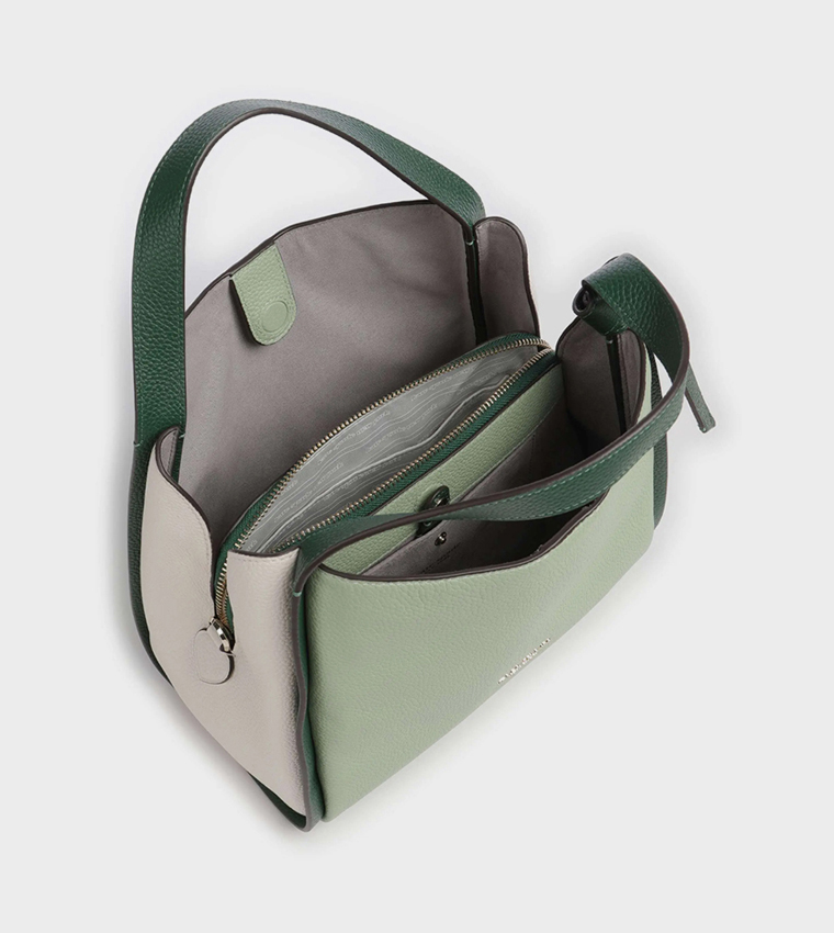 Textured Shoulder Bag