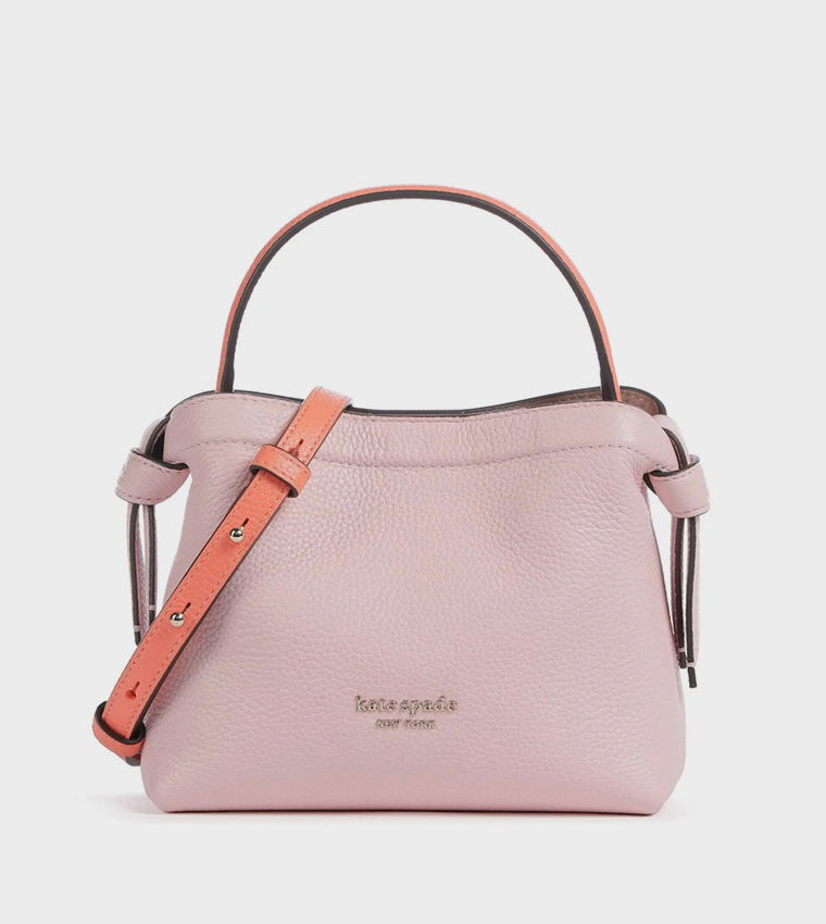 Textured Top Handle Bag