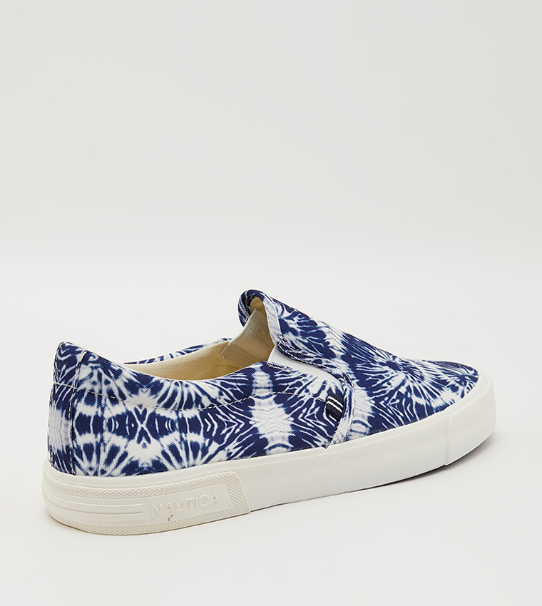 Candler Tie Dye Printed Slip On Shoes
