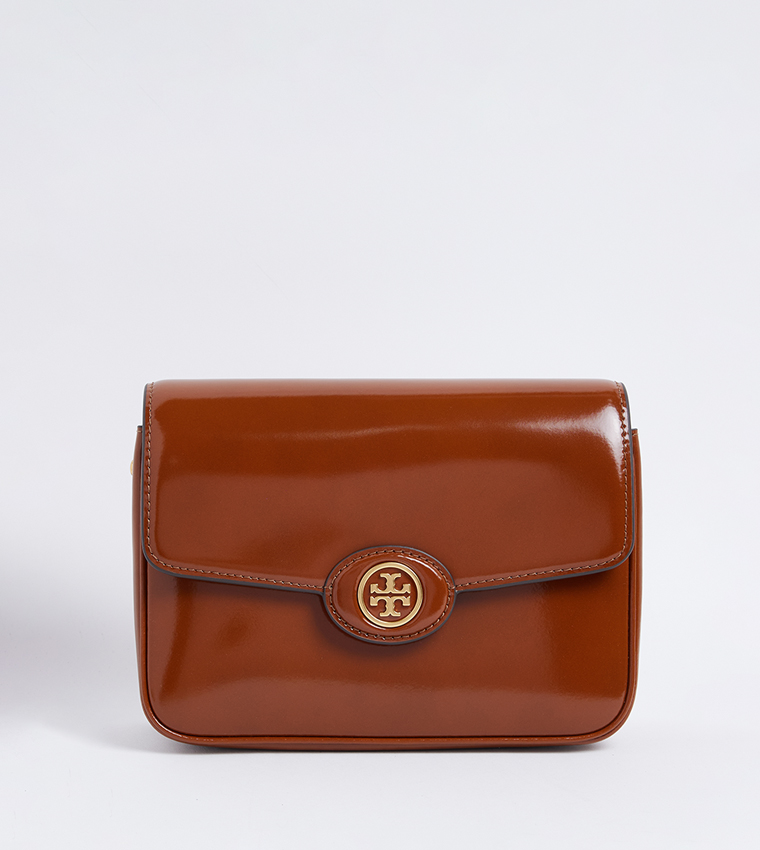 ROBINSON SPAZZOLATO Textured Flap Convertible Shoulder Bag