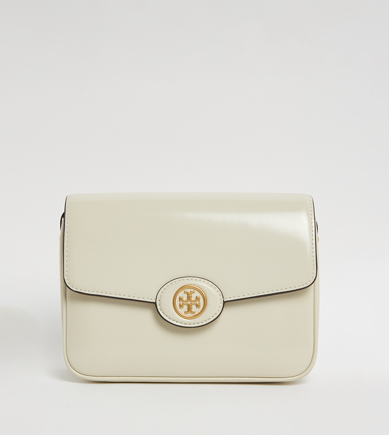 ROBINSON SPAZZOLATO Textured Flap Convertible Shoulder Bag