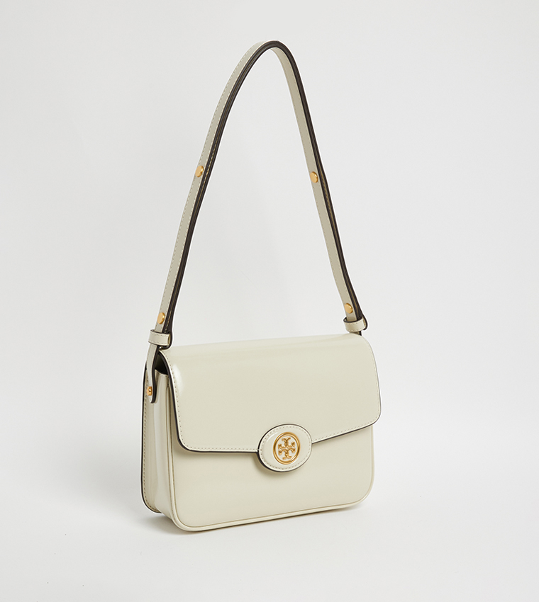 ROBINSON SPAZZOLATO Textured Flap Convertible Shoulder Bag