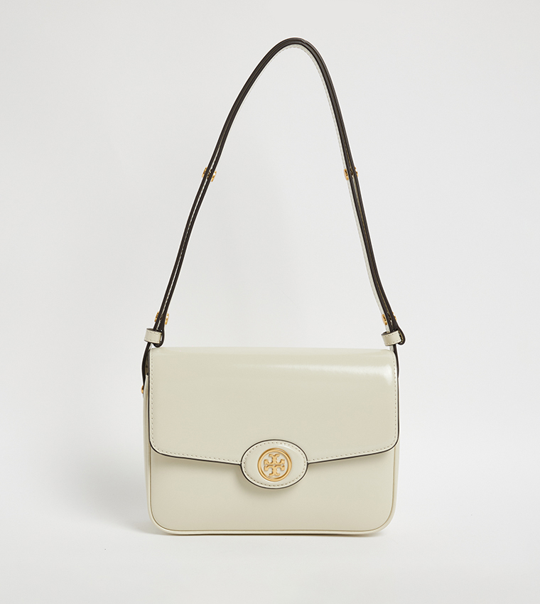 ROBINSON SPAZZOLATO Textured Flap Convertible Shoulder Bag