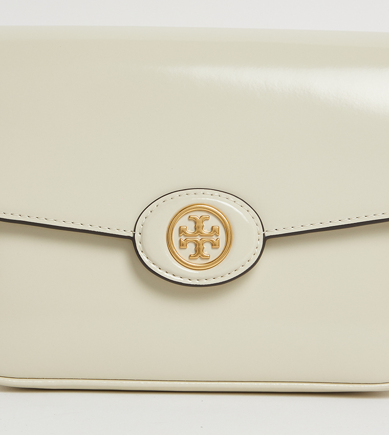 ROBINSON SPAZZOLATO Textured Flap Convertible Shoulder Bag