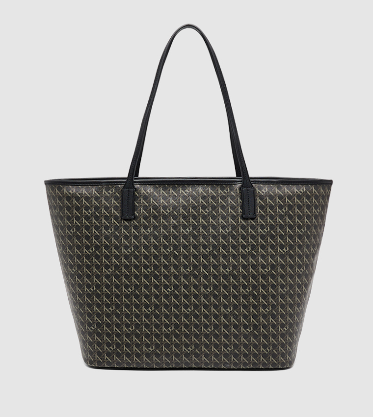 Ever-Ready Patterned Tote Bag