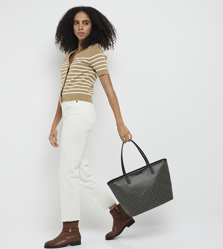 Ever-Ready Patterned Tote Bag