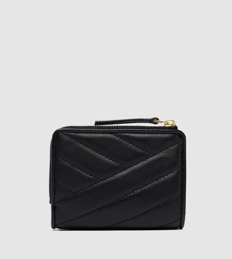 KIRA Chevron Bi-Fold Mini Wallet