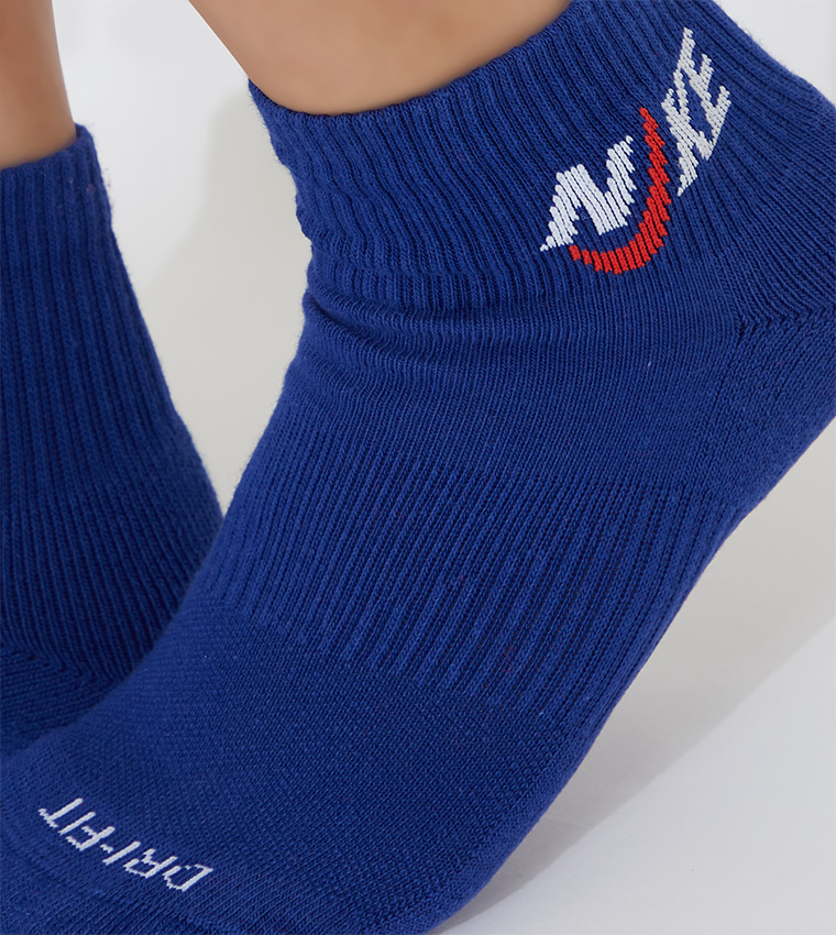 Pack of 3 Everyday Plus Cushioned Ankle Socks