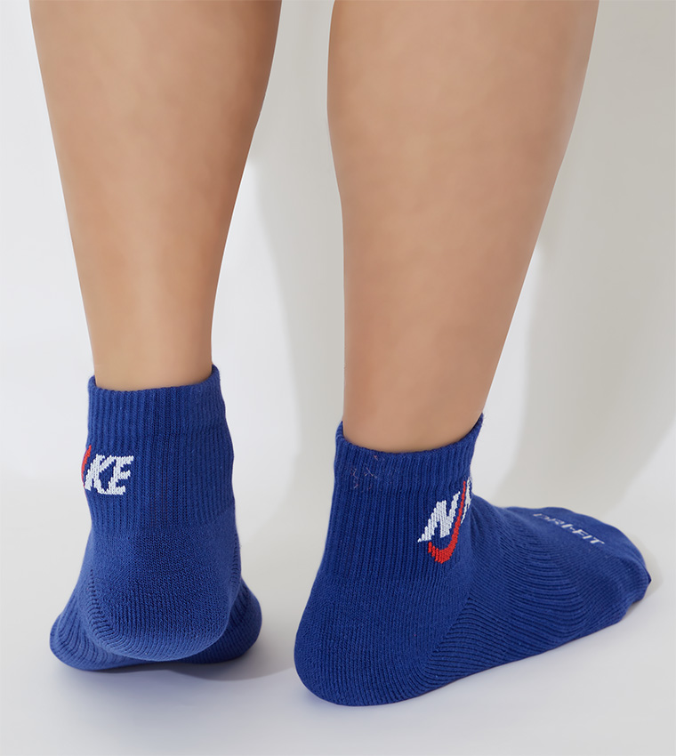 Pack of 3 Everyday Plus Cushioned Ankle Socks