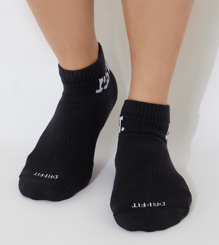 Pack of 3 Everyday Plus Cushioned Ankle Socks