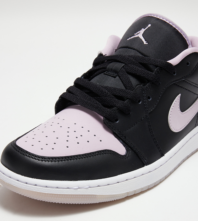 Buy Nike Air Jordan 1 Low Top Sneakers In Black | 6thStreet UAE