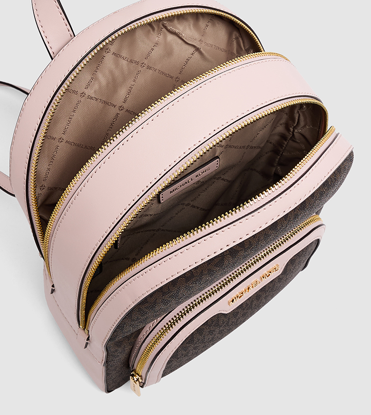 JAYCEE Monogram Front Pocket Backpack
