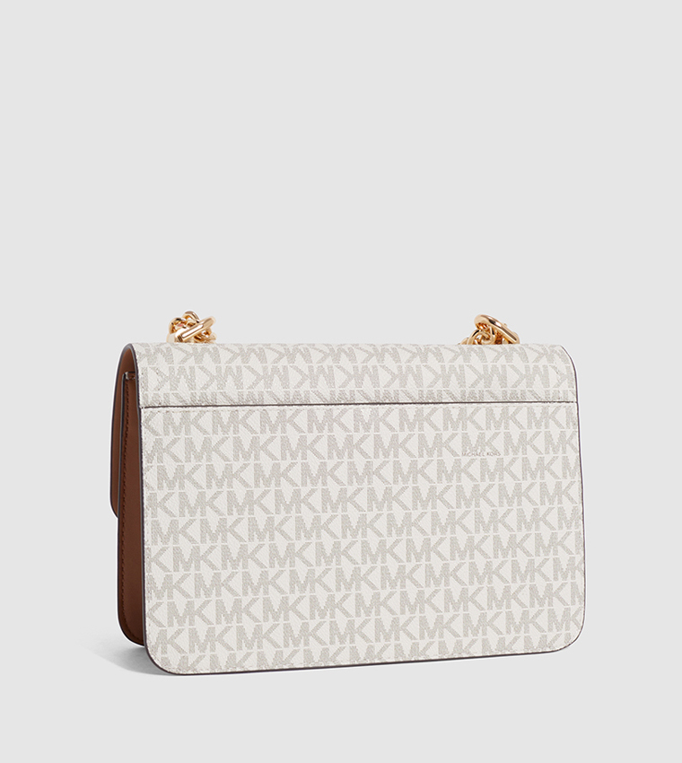HEATHER Monogram Convertible Shoulder Bag