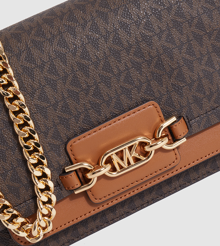HEATHER Monogram Convertible Shoulder Bag
