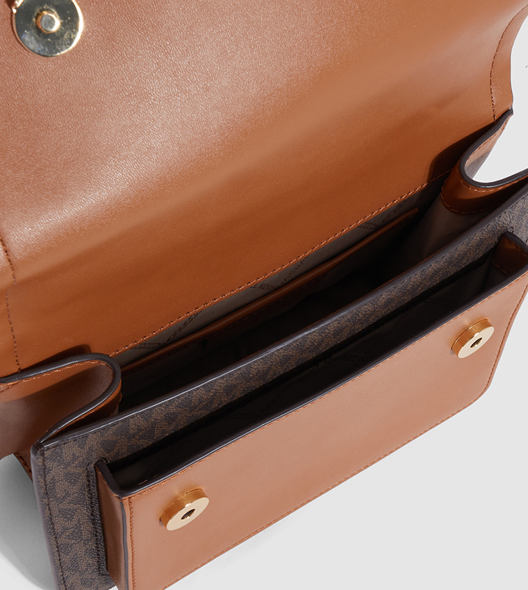 HEATHER Monogram Convertible Shoulder Bag