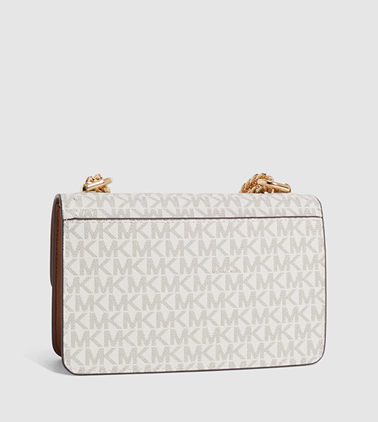 HEATHER Monogram Patterned Crossbody Bag