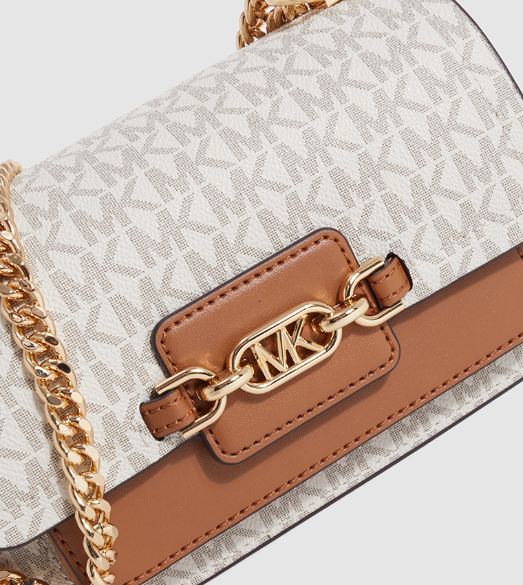 HEATHER Monogram Patterned Crossbody Bag