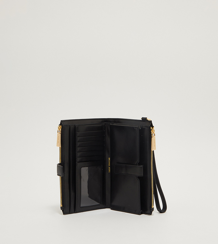Logo Detailed Bi-Fold Wallet