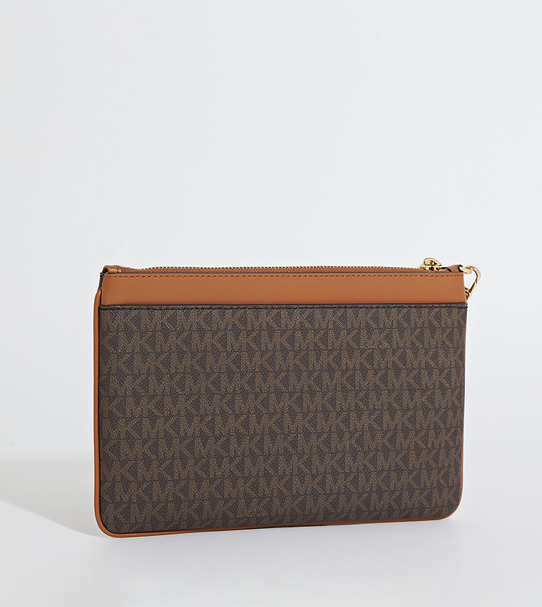 Logo Monogram Zip Wallet