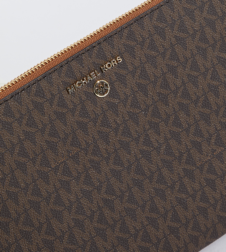 Logo Monogram Zip Wallet