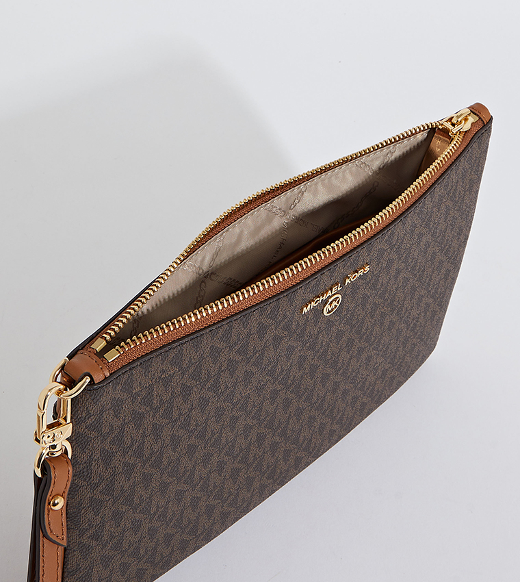 Logo Monogram Zip Wallet
