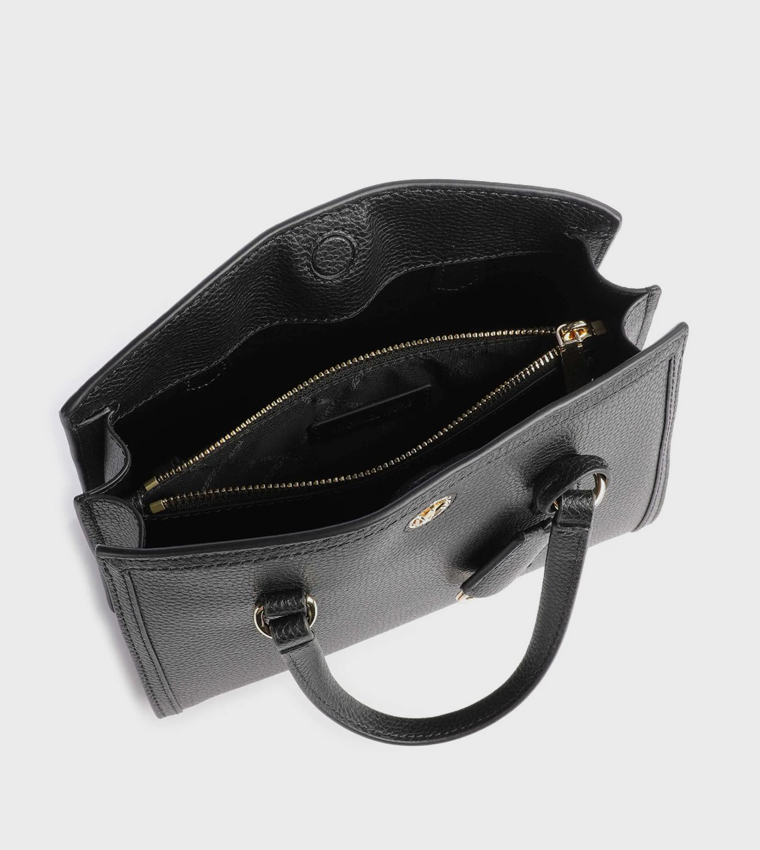 Textured Satchel Bag