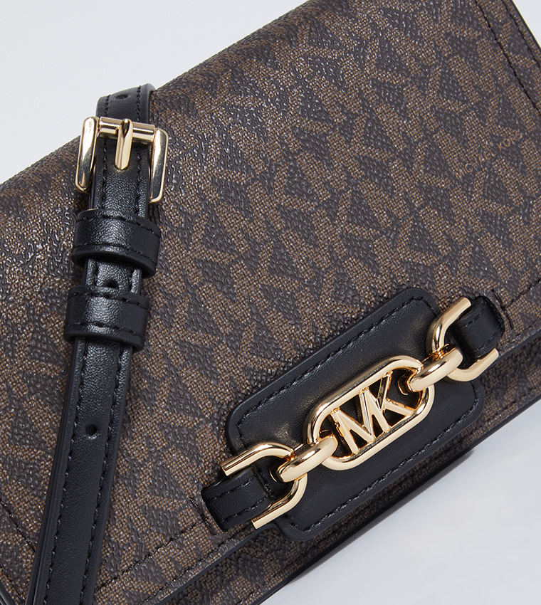 HEATHER Monogram Patterned Crossbody Bag