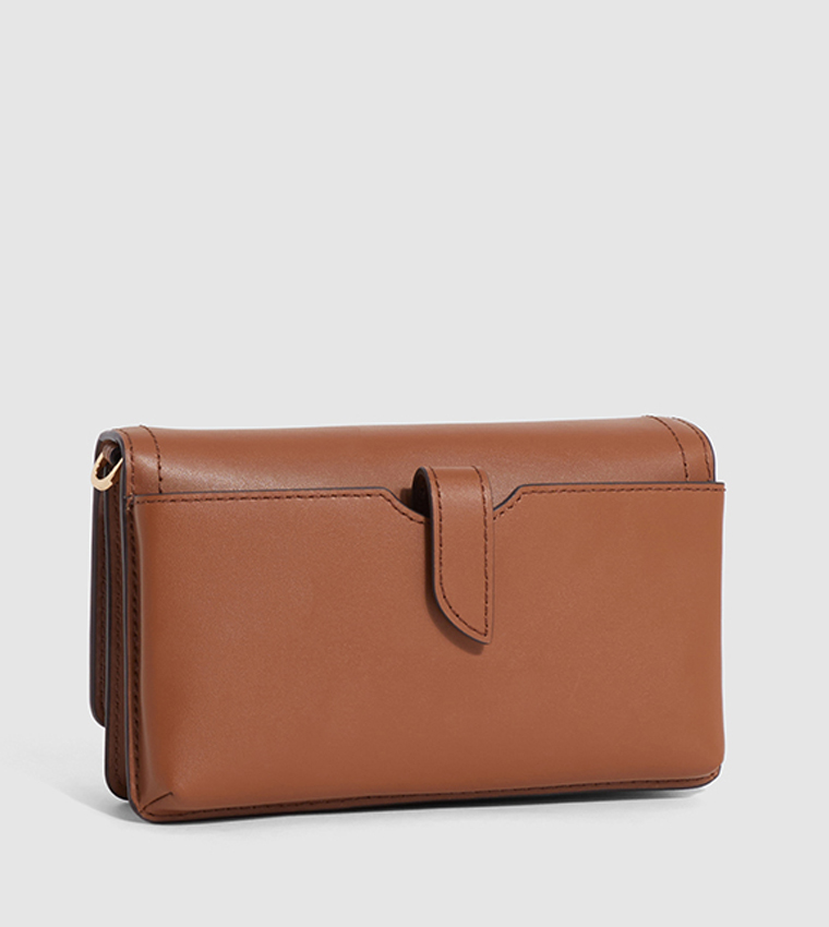 HEATHER Monogram Detail Wallet with Sling