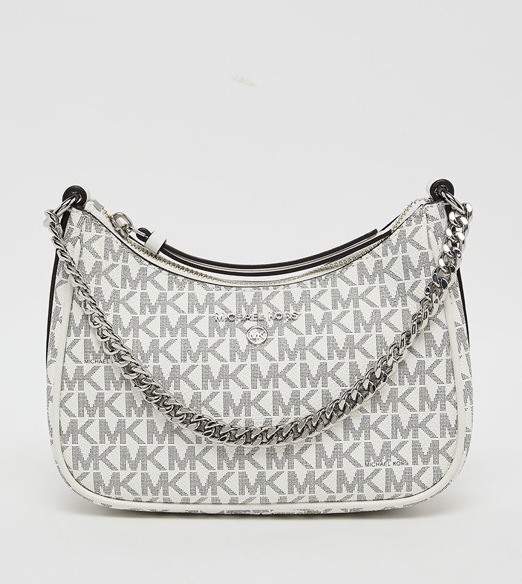 Monogram Patterned Shoulder Bag