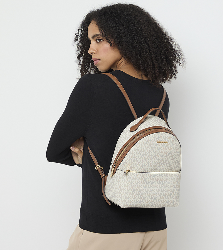 SHEILA Monogram Front Pocket Backpack