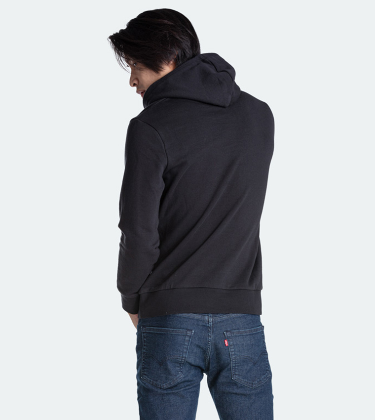 Graphic Logo Print Hoodie