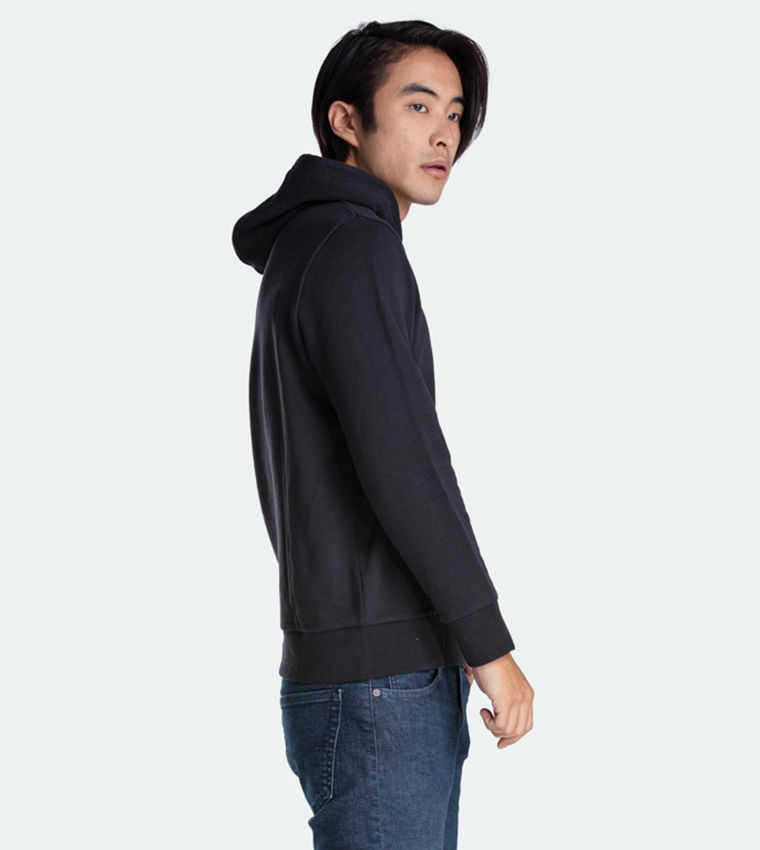 Buy Levi's Graphic Logo Print Hoodie In Black | 6thStreet UAE