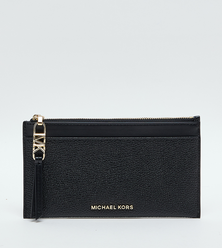 Textured Zippered Wallet