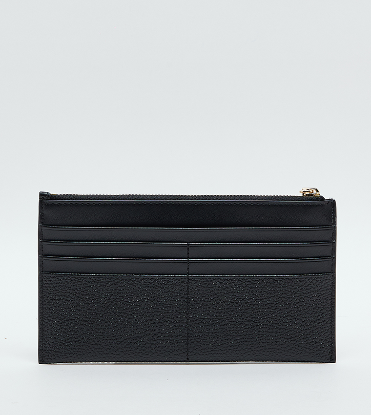Textured Zippered Wallet