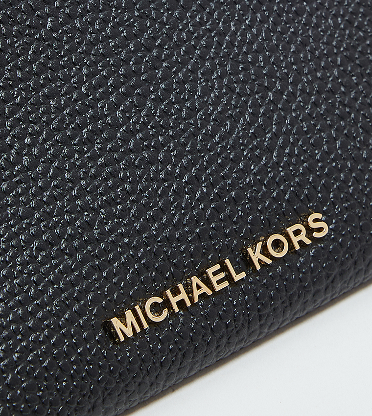 Textured Zippered Wallet
