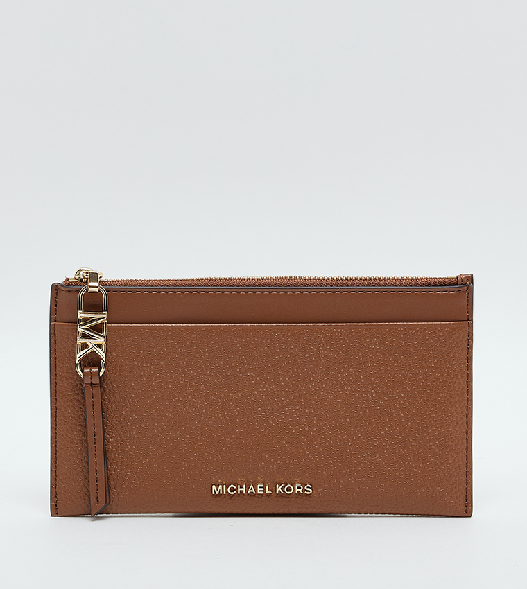 Textured Zippered Wallet