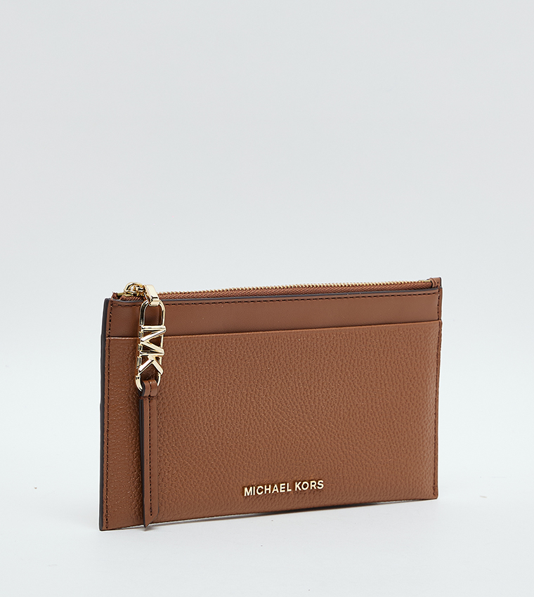 Textured Zippered Wallet