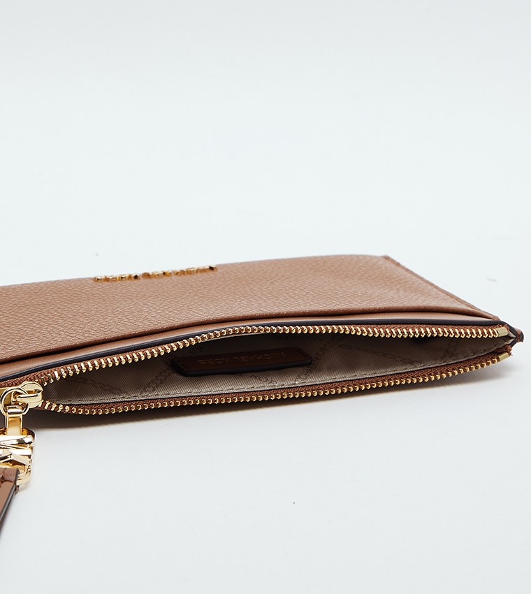 Textured Zippered Wallet