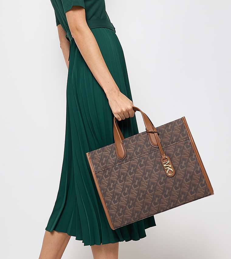 Monotype Printed Tote Bag