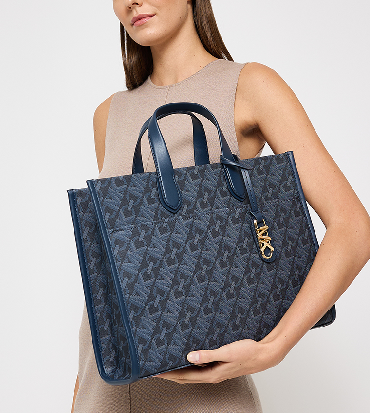 Monotype Printed Tote Bag