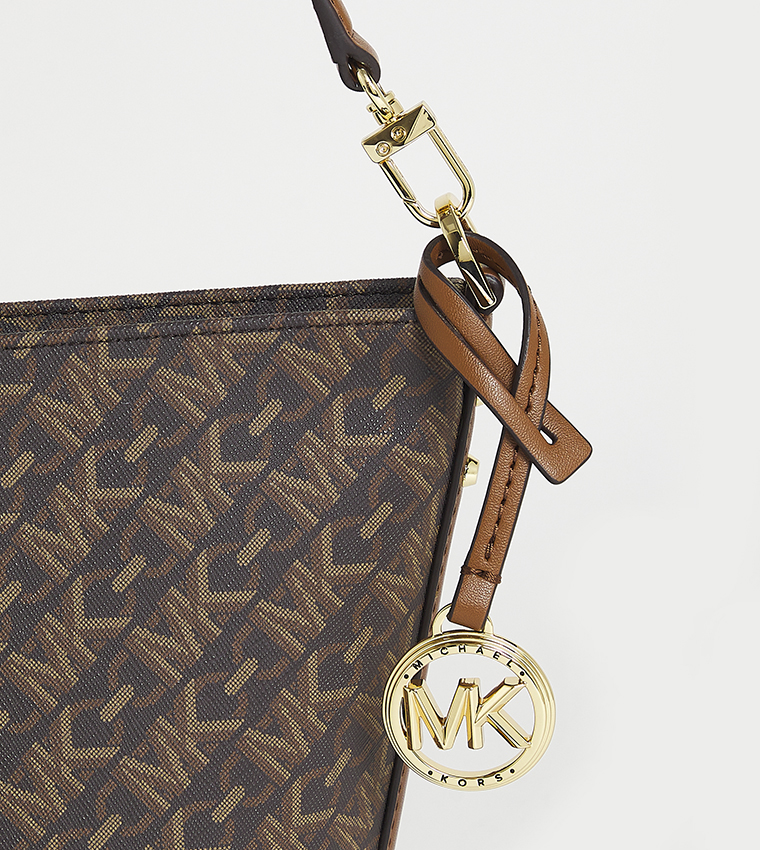 Monogram Patterned Bucket Bag