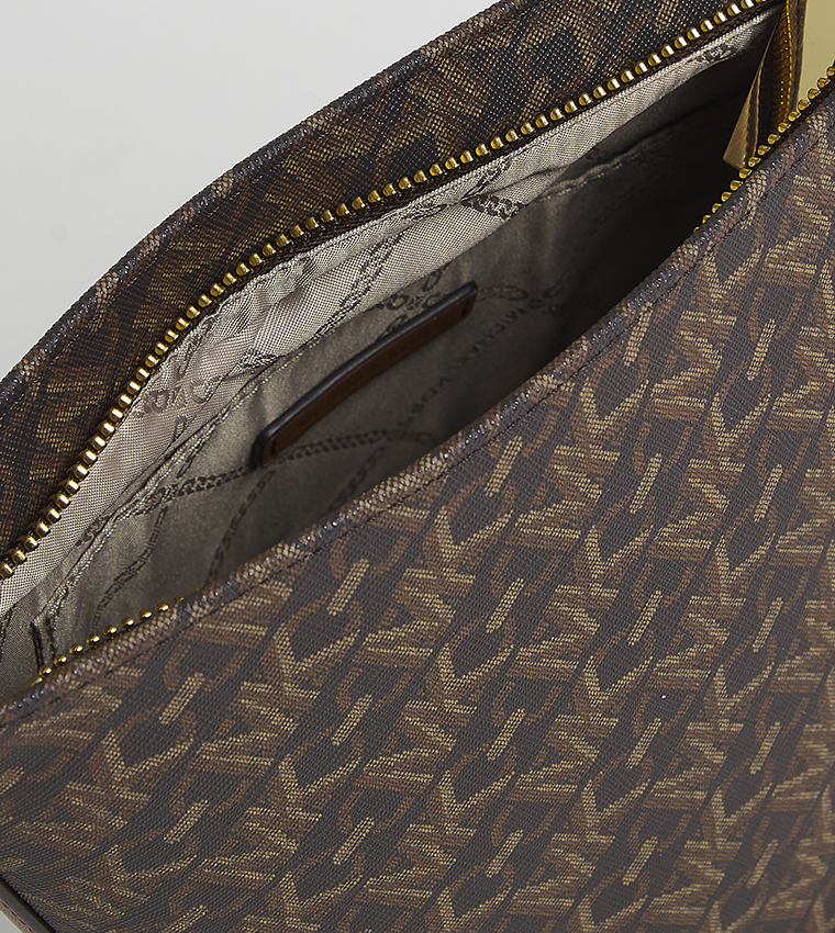 Monogram Patterned Bucket Bag