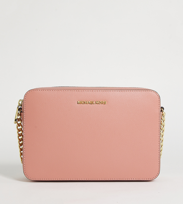 Buy Michael Kors Logo Detail Camera Bag In Coral 6thStreet Kuwait