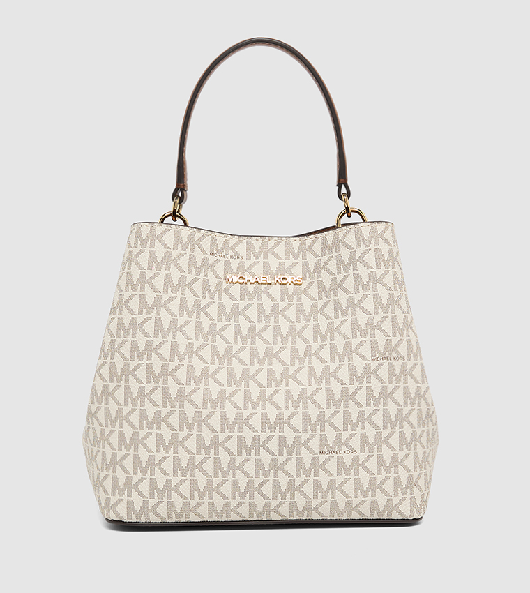 PRATT Monogram Satchel Bag