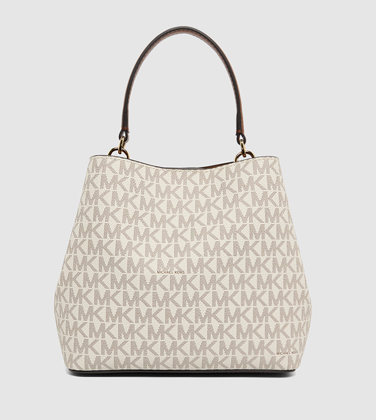 PRATT Monogram Satchel Bag