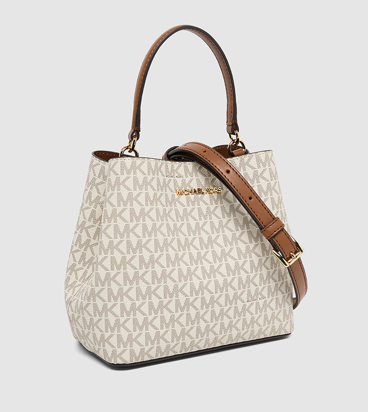 PRATT Monogram Satchel Bag