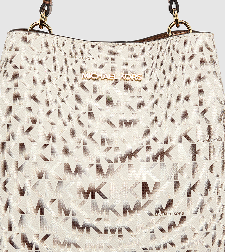 PRATT Monogram Satchel Bag