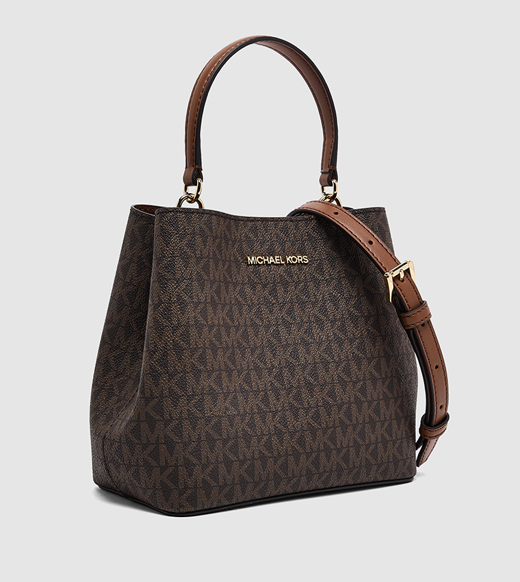 PRATT Monogram Satchel Bag