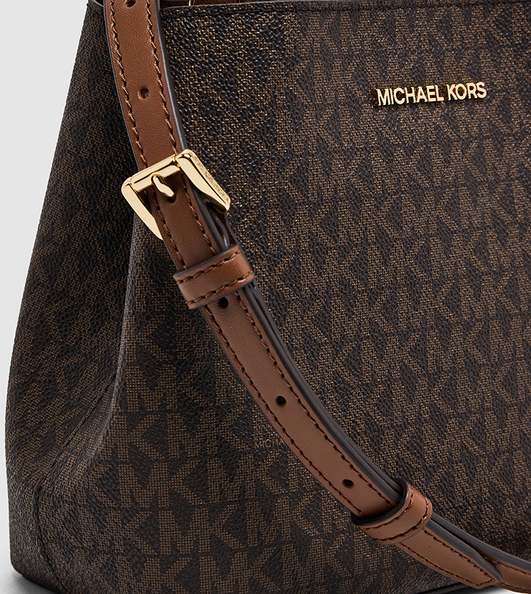 PRATT Monogram Satchel Bag